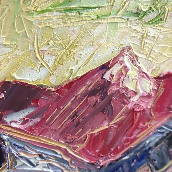 Original Artwork  12" x 12"  "The Rain's Perspective" - Picture 3 of 6